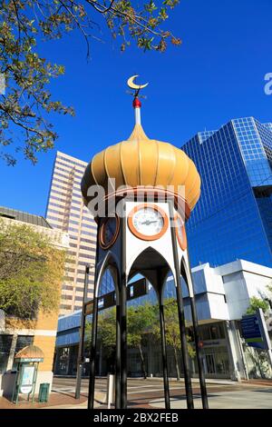 Downtown Clock Tower, Tampa, Florida, USA, Nordamerika Stockfoto
