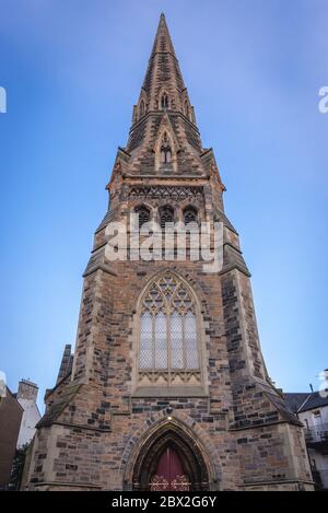 Buccleuch und Greyfriars Free Church of Scotland in Edinburgh, der Hauptstadt Schottlands, Teil des Vereinigten Königreichs Stockfoto