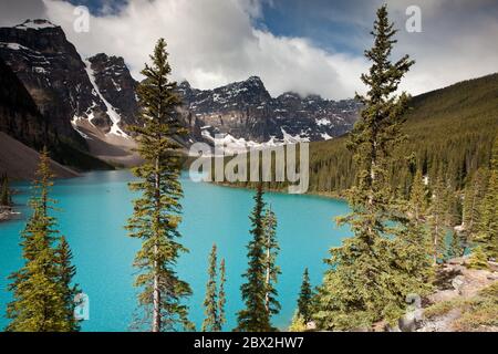 Moraine Lake Stockfoto