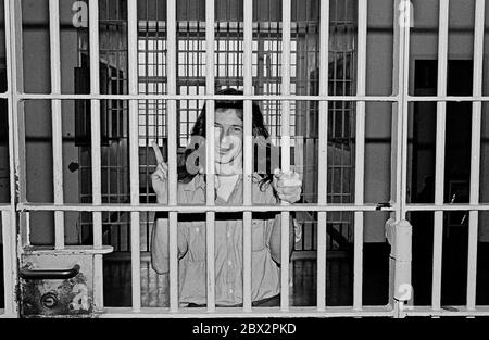 Dennis Robert Peron, ein Aktivist aus San Francisco, am 29. September 1978 im Gefängnis Stockfoto