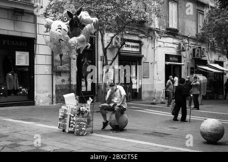 Napoli Covid19. Mai 2020 Stockfoto