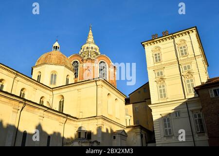 Italien, Piemont, Provinz Turin, Turin, Duomo San Giovanni Battista (Kathedrale des heiligen Johannes des Täufers) Stockfoto