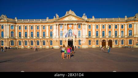 Frankreich, Haute-Garonne (31), Toulouse, La Place du Capitole Stockfoto