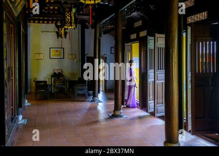 Vietnam, Quang Nam Provinz, Hoi an, Altstadt, als Weltkulturerbe der UNESCO, Nguyen Tuong altes Haus, 1806 gebaut Stockfoto