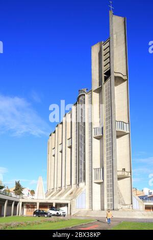 Frankreich, Charente Maritime, Royan, Notre Dame de Royan Kirche erbaut von 1955 bis 1958 von dem Architekten Guillaume Gillet (Grand Prix von Rom) Stockfoto