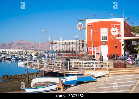 Spanien, Kanarische Inseln, Lanzarote, Puerto del Carmen, Hafenviertel Stockfoto