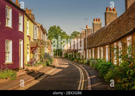 Auf Der Orchard Street Stockfoto