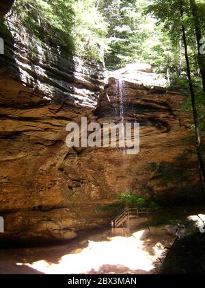 Ash Cave, Hocking Hills State Park, Ohio Stockfoto