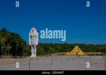 Americana ägyptische Seite in illinois Stockfoto