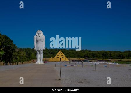 Americana ägyptische Seite in illinois Stockfoto