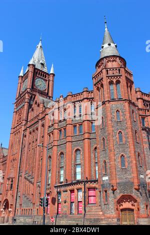 Victoria Building & Art Gallery, University of Liverpool, Großbritannien Stockfoto