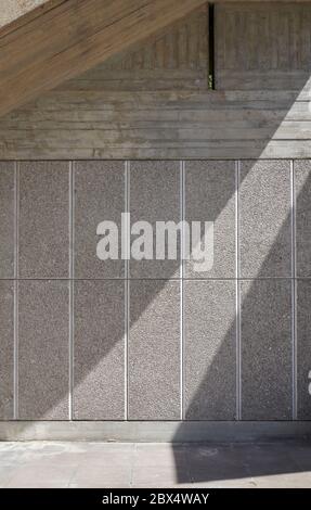 Detail der Hayward Gallery, London, Großbritannien Stockfoto