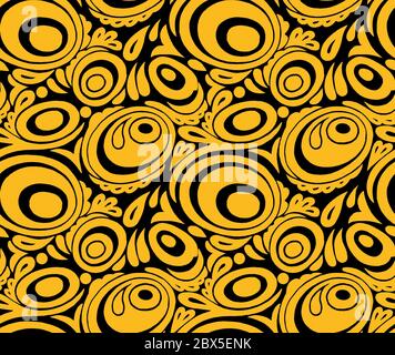 Renaissance Periode inspiriert Square Ornament Hintergrundmuster. Eine Farbe Hintergrund. Stockfoto