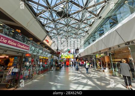 Berlin, Deutschland 11. September 2018: Terminal A am Flughafen Berlin-Tegel TXL in Deutschland. Stockfoto