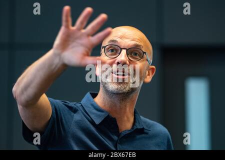 Arnhem, Niederlande. Mai 2020. ARNHEM, 05-06-2020, Niederlande, dutchnews, Pressemoment Königlicher niederländischer Schwimmverband, technischer Direktor Andre Cats von KNZB während des Pressemoments bei Papendal Credit: Pro Shots/Alamy Live News Stockfoto