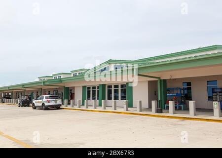 Key West, Florida - 5. April 2019: Terminalgebäude des Flughafens Key West (EYW) in Florida. Stockfoto