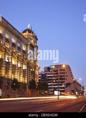 Nemanjina Straße in Belgrad. Serbien Stockfoto