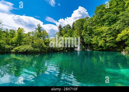 Nationalpark Plitvicer Seen, Kroatien Stockfoto