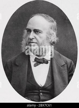 PAUL BROCA (1824-1880) französischer Arzt und Anthropologe. Stockfoto