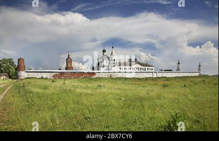 Krippe Kloster in Staroe Bobrenevo. Kolomensky Bezirk. Russland Stockfoto