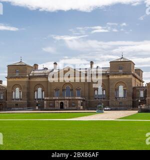 Holkham, Norfolk, England, 23. April 2019: Holkham Hall ein Landhaus aus dem 18. Jahrhundert. Stockfoto