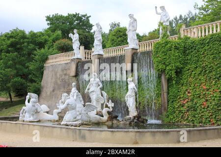 Mondo Verde Tropischer Park und Garten in Landgraaf, Niederlande Stockfoto