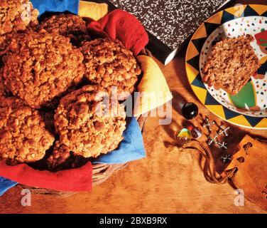 Nussbaum-Bran-Muffins Stockfoto