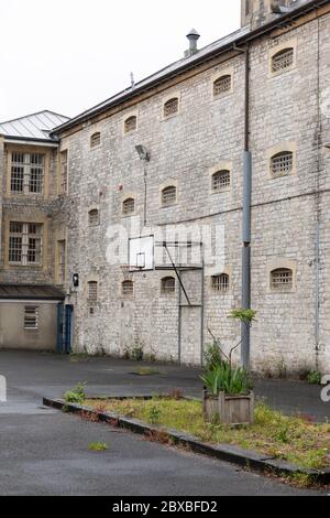 Shepton Mallet Gefängnis, Somerset, England Stockfoto