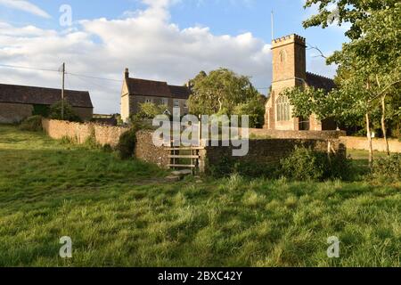 Englische Pfarrkirche, Rodden, Frome, Großbritannien Stockfoto