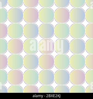 Geometrisches Vektormuster in Pastell ombre Stock Vektor