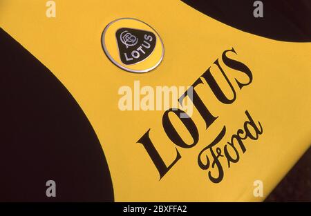 1967 Lotus 49R3 Formel 1 Grand Prix Auto. Gefahren von Graham Hill Stockfoto