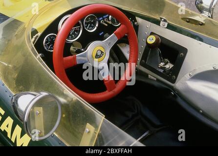 1967 Lotus 49R3 Formel 1 Grand Prix Auto. Gefahren von Graham Hill Stockfoto