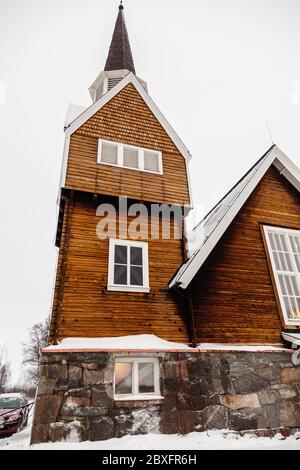 Karesuando, Polarkreis, Lappland, Schweden. Stockfoto