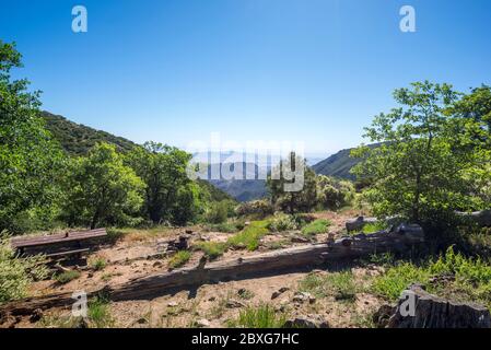 Im Desert View Blick. Mount Laguna, San Diego County, Kalifornien, USA. Stockfoto