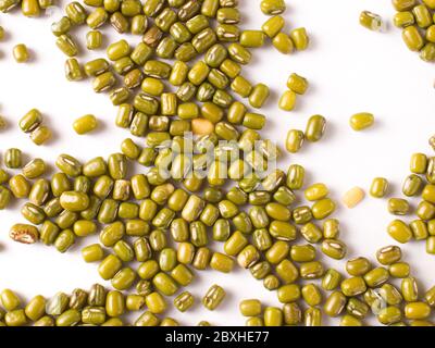 Moong dal isolierte Stockbilder Stockfoto