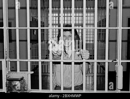 Dennis Robert Peron, ein Aktivist aus San Francisco, am 29. September 1978 im Gefängnis Stockfoto