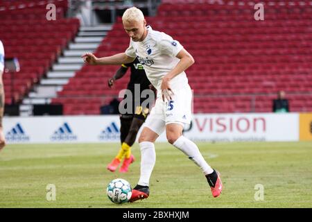 Kopenhagen, Dänemark. Juni 2020. Victor Nelsson (25) vom FC Kopenhagen beim 3F-Superliga-Spiel zwischen FC Kopenhagen und Randers FC in Telia Parken. (Foto: Gonzales Photo/Alamy Live News Stockfoto