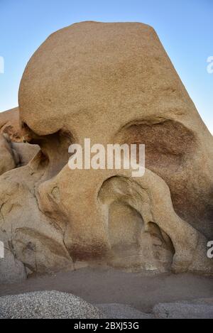 Joshua Tree National Park, Skull Rock Stockfoto