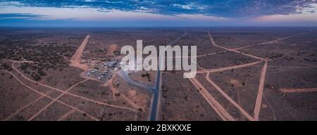 Cocklebiddy Western Australia 15. September 2019 : Cocklebiddy Roadhouse, ein typisches Motel am Eyre Highway mitten in der Nullarbor Plain Stockfoto