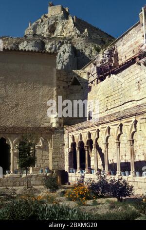 Kloster Sant Francesc, Morella, Castellon, Spanien Stockfoto