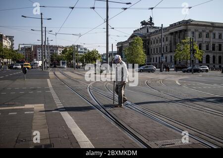 Braunschweig, bekannt als Braunschweig und die "Stadt Heinrich des Löwen" in englischer Sprache, liegt im niedersächsischen Staatsgebiet von Nord-Mitteldeutschland, Europa Stockfoto