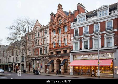 Ole & Steen, Caffe Concerto, Kensington High St, Kensington Stockfoto