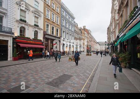 King Street, Covent Garden, London WC2E 8JD, Großbritannien Stockfoto