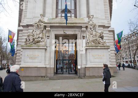 Hohe Kommission von Australien, London, Vereinigtes Königreich Stockfoto