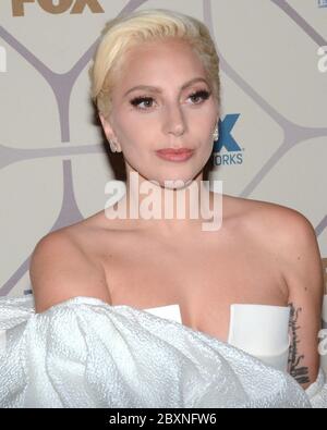 20. September 2015, Los Angeles, Kalifornien, USA: Lady Gaga aka Stefani Joanne Angelina Germanotta nimmt am 20. September 2015 an der 67. Primetime Emmy Awards Fox After Party in Los Angeles, Kalifornien Teil. (Bild: © Billy Bennight/ZUMA Wire) Stockfoto