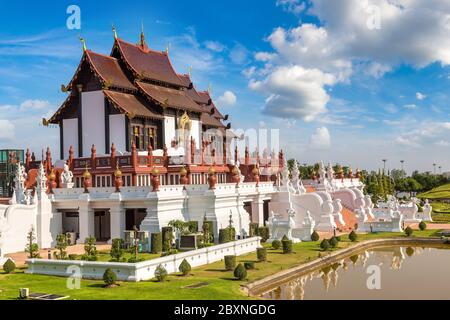 Der Royal Ratchaphruek Park in Chiang Mai, Thailand an einem Sommertag Stockfoto