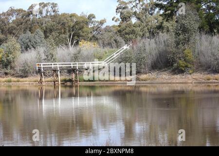 Old Town Lake in Wedderburn, Victoria, Australien Stockfoto