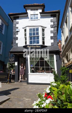 Crooked Market Cross House Teestube, Windsor, Berkshire, England, Großbritannien, Europa Stockfoto