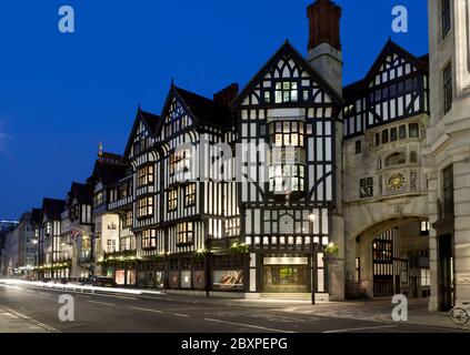 Liberty Kaufhaus in der Regent Street, London, Großbritannien Stockfoto