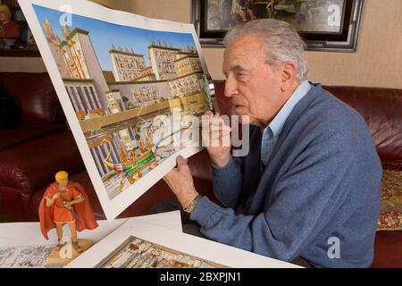 JACQUES MARTIN COMIC-AUTOR Stockfoto